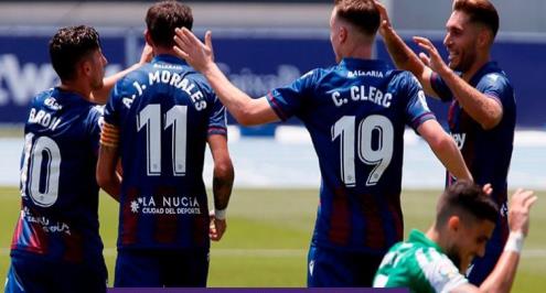 تعادل ليفانتي مع سوسييداد في الدوري الإسباني